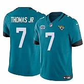 Men & Women & Youth Jacksonville Jaguars #7 Brian Thomas Jr Teal 2024 Draft Vapor Untouchable Limited Stitched Jersey,baseball caps,new era cap wholesale,wholesale hats